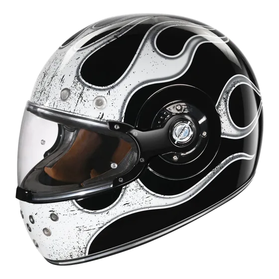 SMK RETRO INFERNO Integralhelm